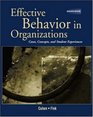 Effective Behavior in Organizations  with PowerWeb