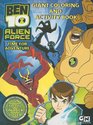 Ben 10 Giant Coloring  Activity Book  Time for Adventure