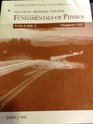 Instructor'S Solutions Manual Vol 1  Chapters 122 T/a Fundamentals of Physics 4ed
