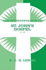 Interpretation of StJohn's Gospel 110