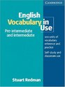 English Vocabulary in Use pre intermediate  intermediate