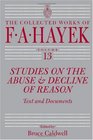 Studies on the Abuse and Decline of Reason Text and Documents