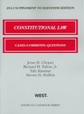 Constitutional Law 2012 Cases Comments and Questions