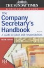 The Company Secretary's Handbook A Guide to Duties and Responsibilities