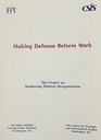 Making Defense Reform Work