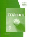 Student Solutions Manual for McKeague's Intermediate Algebra 9th