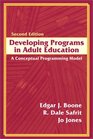 Developing Programs in Adult Education A Conceptual Programming Model