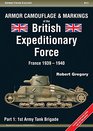 Armor Camouflage  Markings of the British Expeditionary Force France 19391940 Part 1 1st Army Tank Brigade