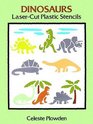 Dinosaurs LaserCut Plastic Stencils