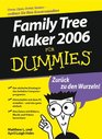 Family Tree Maker Fur Dummies 2006