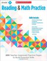 Reading and Math Practice Grade 3 200 TeacherApproved Practice Pages to Build Essential Skills