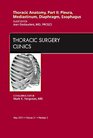 Thoracic Anatomy an Issue of Thoracic Surgery Clinics
