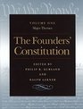 The Founders' Constitution (5 Volume Set)