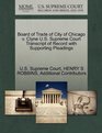 Board of Trade of City of Chicago v Clyne US Supreme Court Transcript of Record with Supporting Pleadings