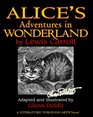 Glenn Diddit's Alice's Adventures In Wonderland In Black  White