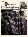 40 Favorite Ripple Afghans [Paperback] by Leisure Arts