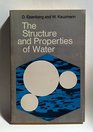 Structure and Properties of Water