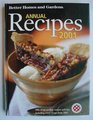 Better Homes  Gardens Annual Recipes 2001