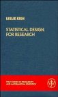 Statistical Design for Research