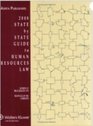 State By State Guide To Human Resources Law 2008 Midyear Supplement