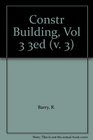 Constr Building Vol 3 3ed