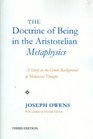 Doctrine of Being in the Aristotelian Metaphysics