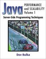 ServerSide Programming Techniques  Performance and Scalability Volume 1