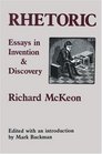 Rhetoric Essays in Invention and Discovery
