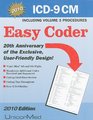 ICD9CM Easy Coder 2010 Including Volume 3 Procedures
