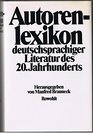 Autorenlexikon Deutschsprachiger Literar