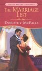 The Marriage List (Signet Regency Romance)