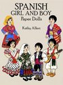 Spanish Girl and Boy Paper Dolls in Full Color