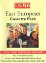 East European Cassette Pack Albanian Bulgarian Croatian Czech Estonian Hungarian Latvian Lithuanian Polish Romanian Russian Slovenian