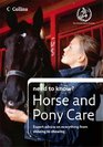 Horse and Pony Care