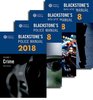 Blackstone's Police Manuals 2018 Four Volume Set