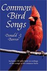 Common Bird Songs CD