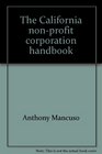 The California nonprofit corporation handbook