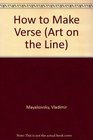 How to Make Verse Art on the Line Series Number 4