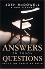 Answers to Tough Questions About the Christian Faith
