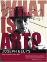 What Is Art Conversations With Joseph Beuys