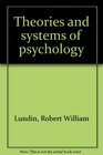 Theories and systems of psychology