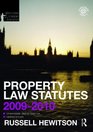 Property Law Statutes 20092010