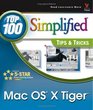 Mac OS X Tiger Top 100 Simplified Tips  Tricks