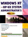 Windows Nt and HpUx System Administrator's HowTo Book