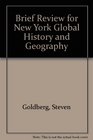Brief Review for New York Global History and Geography