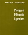 Differential Equations Supplement