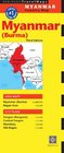 Myanmar Travel Map Third Edition