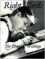 Guidelines for Teaching Right Words A Relational Approach to Writing