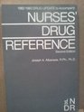 1982/1983 drug update to accompany Nurses' drug reference second edition