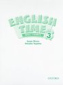 English Time Charts 3
